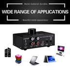 B015 Front Stereo Signal Amplifier Booster Headphones Speaker Amplifier Headset Dual-Audio Source, B015