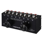 B026 6 Input 2 Output Or 2 Input 6 Output Audio Signal Source Selection Switcher RCA Port