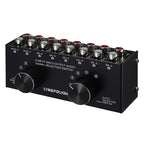 B026 6 Input 2 Output Or 2 Input 6 Output Audio Signal Source Selection Switcher RCA Port