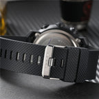 SANDA 361 Fashionable Night Light Sports Children Electronic Watch Multi Functional Personality Night Light Men Waterproof Watch