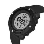 SANDA 361 Fashionable Night Light Sports Children Electronic Watch Multi Functional Personality Night Light Men Waterproof Watch