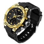 SANDA739  Watch Plate Chao Male Watch Male Student Fashion Trend Multi Functional Digital Waterproof Electronic Meter