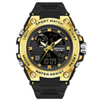SANDA739  Watch Plate Chao Male Watch Male Student Fashion Trend Multi Functional Digital Waterproof Electronic Meter