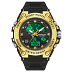 SANDA739  Watch Plate Chao Male Watch Male Student Fashion Trend Multi Functional Digital Waterproof Electronic Meter