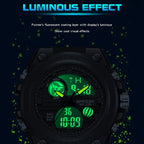 SANDA739  Watch Plate Chao Male Watch Male Student Fashion Trend Multi Functional Digital Waterproof Electronic Meter