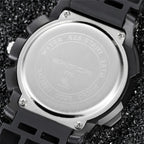 SANDA 775 Watch Male Electronic Watch Adult Middle School Students Youth Multi Functional Sports Water Proof Trend Double Watch