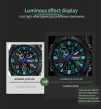 SANDA 791 Watch Genuine Fashion Sports Multifunction Electronic Watch Popular Men luminous Wrist Watch