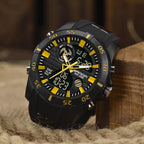 SANDA 791 Watch Genuine Fashion Sports Multifunction Electronic Watch Popular Men luminous Wrist Watch