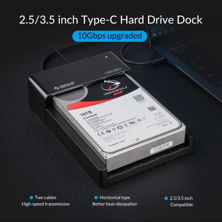 ORICO 6518C3-G2 2.5 / 3.5 inch Type-C Hard Drive Dock