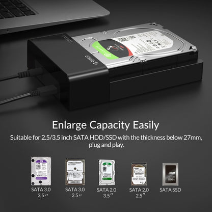 ORICO 6518C3-G2 2.5 / 3.5 inch Type-C Hard Drive Dock