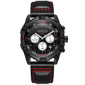 OCHSTIN 6116 Men  Leather Calendar Multi Function Leisure Men  Waterproof Watch
