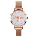 Skmei 9212 Fashion Lady Quartz Watch Student Female Temperament Waterproof Magnetic Suction Net Belt Watch