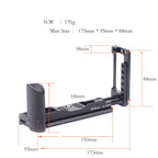 Vertical Shoot Quick Release L Plate Bracket Base Holder for FUJIFILM X Pro 3, For FUJIFILM X Pro 3
