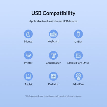 Onten 8107 USB3.0 HUB with CF SD TF Card Reader, 8107