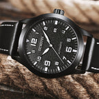 Ochstin 62028 Fashion Fully Automatic Mechanical Watch Waterproof Men  Leisure Mechanical Watch Calendar Leather Watch