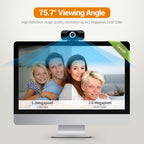 HD 1080P Webcam Built-in Microphone Smart Web Camera USB Streaming Beauty Live Camera for Computer Android TV