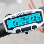SUNDING SD-558A Bicycle Computer Wired Stopwatch Bicycle Speedometer Digital Odometer Rainproof LCD Backlight Stopwatch, SD-558A