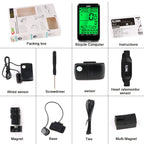 SUNDING SD-577C  Cycling Computer LCD Backlight Waterproof Wireless Stopwatch MTB Bike Odometer Stopwatch Bicycle Speedometer, SD-577C