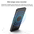 1.8 inch Touch Screen Metal Bluetooth MP3 MP4 Hifi Sound Music Player, Black, Rose Gold