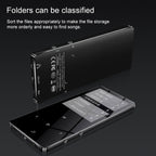 1.8 inch Touch Screen Metal Bluetooth MP3 MP4 Hifi Sound Music Player, Rose Gold, Black