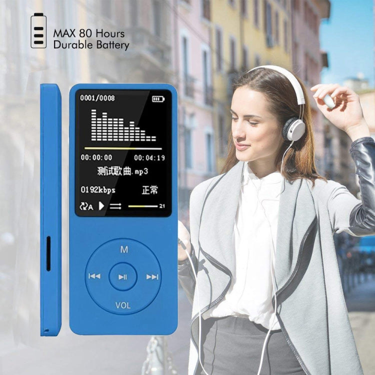 Fashion Portable LCD Screen FM Radio Video Games Movie MP3 MP4 Player Mini Walkman, 8GB, 4GB