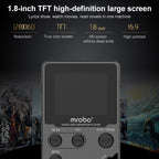 1.8 inch HIFI MP3 Player Metal High Sound Quality Entry-level Lossless Music Player, Support TF Card / FM  / E-book