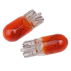 5pcs T10 12v 5w car instrument light reading light, amber, Green, blue