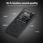 2019 Fashion Portable MP4 Lossless Sound Music Player FM Recorder walkman player mini Support music, radio, recording, 3, no memory