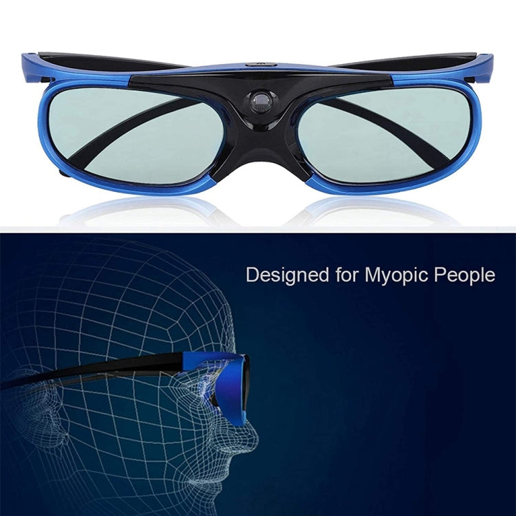 Active Shutter Rechargeable 3D Glasses Support 96HZ/120HZ/144HZ For XGIMI Z4X Z5 H1 JmGo G1 G3 X1 BenQ Acer &amp; DLP LINK Projector