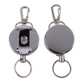 Resilience Steel Wire Rope Elastic Sporty Retractable Anti Lost Keychain, Resilience Steel Wire Rope Keychain