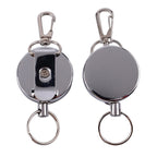 Resilience Steel Wire Rope Elastic Sporty Retractable Anti Lost Keychain, Resilience Steel Wire Rope Keychain