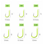 5 in 1 Stranded Double Hook Anti-winding Silver Carp Fishing Group Spring Fishing Hook, 8, 9, 10, 11, 12, 13