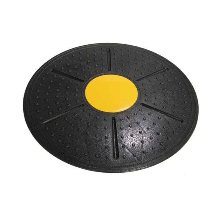Fitness Balance Pedal Sense Integration Rehabilitation Training Equipment Fitness Exercise Equipment, Balance Pedal (Outer Black Inner Yellow)