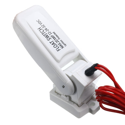Automatic Electric Boat Maine Bilge Pump Float Switch Water Level Controller DC Flow Sensor Switch 12V, Water Level Controller