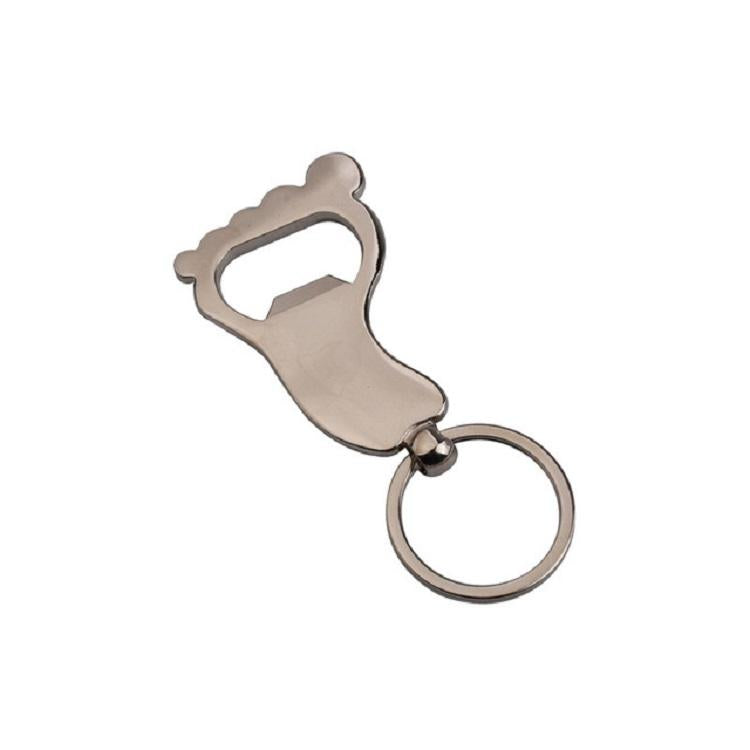 Personality Creative Male and Female Metal Keychain Bottle Opener, Bottle Opener Shape