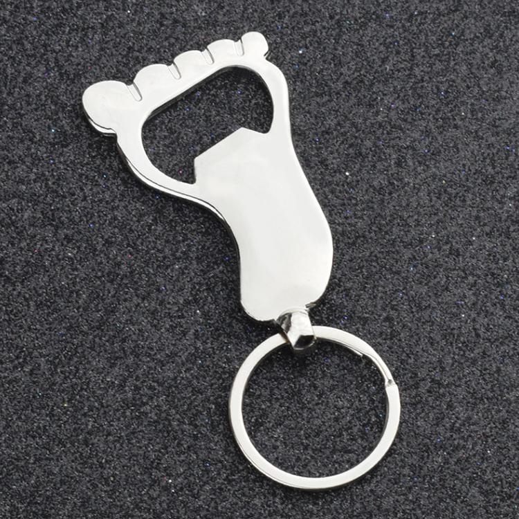 Personality Creative Male and Female Metal Keychain Bottle Opener, Bottle Opener Shape