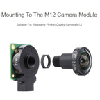 Waveshare WS1603212 For Raspberry Pi M12 High Resolution Lens, 12MP, 160° FOV, 3.2mm Focal Length, 23967, 23967