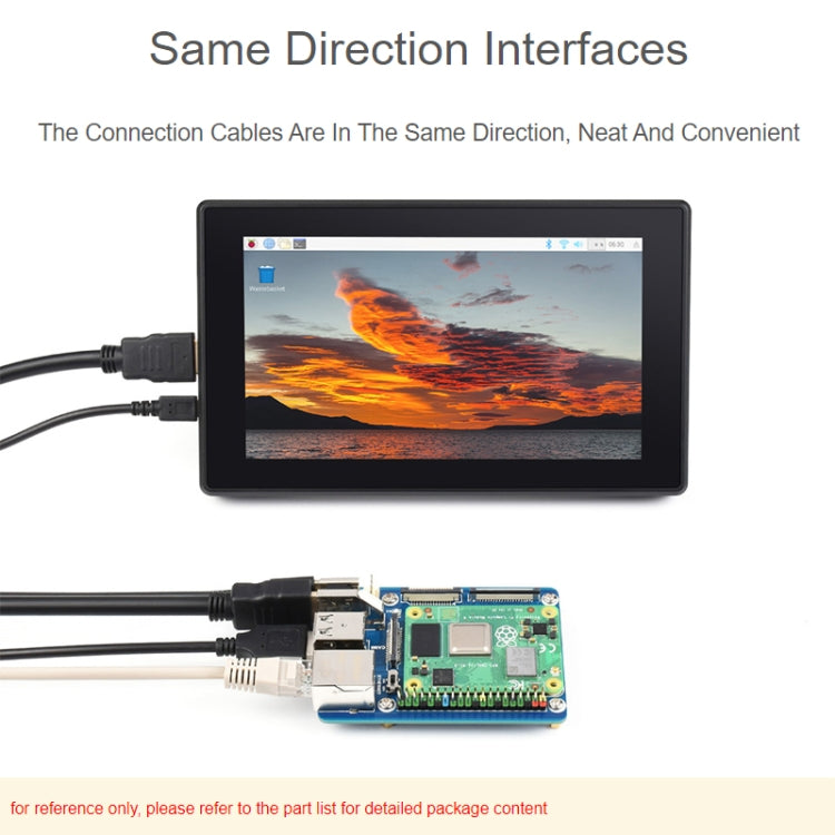 Waveshare CM4-IO-BASE-C For Raspberry Pi Compute Module 4 Mini Base Board, 23228, 23228