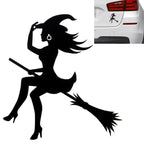 Sexy Witch Fashion Car Sticker Vinyl Decals Decor, Size: 15x14cm, Sexy Witch