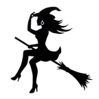 Sexy Witch Fashion Car Sticker Vinyl Decals Decor, Size: 15x14cm, Sexy Witch