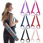 Cotton Rope Yoga Mat Strap Multifunctional Strapping Strap, Black, Orange, Deep Purple, Sky Blue, Navy, Dark Gray, Light Gray, Pink, Rose Red, Scarlet, Light Purple, Black and White, Blue and White, Gray and White, Army Green