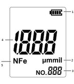 SNDWAY High-precision Car Paint Finish Coating Thickness Gauge Paint Measuring Instrument, SW6310A Standard Edition, SW6310B Upgrade Edition
