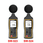 SNDWAY Handheld High Precision Noise Decibel Meter, SW523, SW524(Storage+USB Communication)