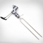 Stainless Steel Fishing Bracket Throwing Rod Sea Rod Hand Rod Fishing Rod Bracket, B Gray, A Purple