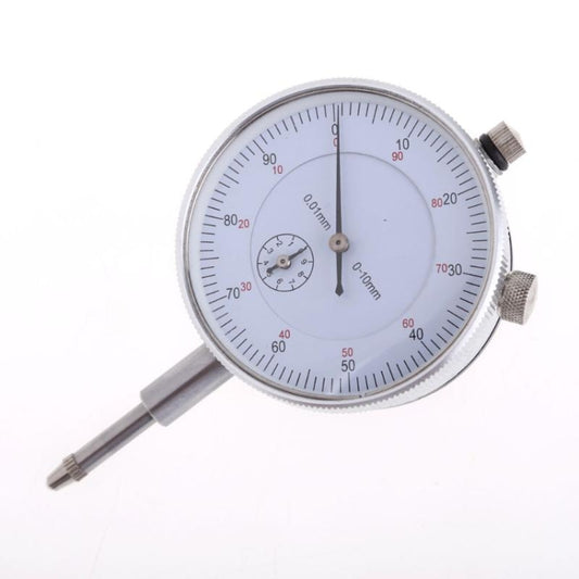 0.01mm Precision Tool Dial Indicator Gauge Professional Portable Dial Test Indicator Accuracy Measurement Instrument Tools, 0-10mm