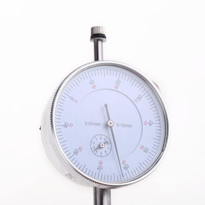 0.01mm Precision Tool Dial Indicator Gauge Professional Portable Dial Test Indicator Accuracy Measurement Instrument Tools, 0-10mm