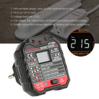 HT106 Socket Testers Voltage Test Detector Ground Line Neutral Line Live Line Leakage Electroscope, UK Plug, EU Plug, US Plug