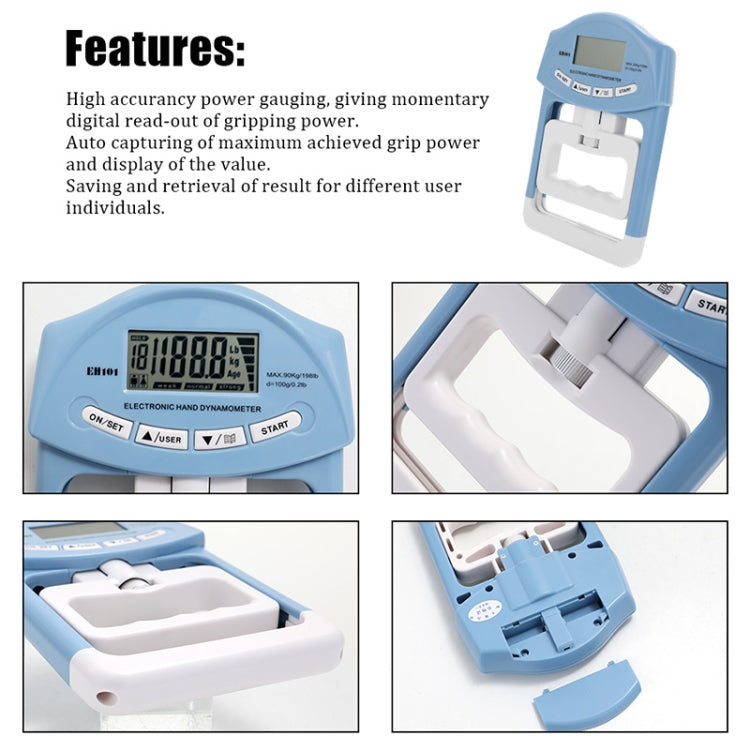 EH101 Electronic Arm Strength Dynamometer Suitable for Sports Training, EH101 Arm Strength Dynamometer