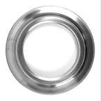 Portable Round Multifunctional Stainless Steel Outdoor Barbecue Tray, 30 × 30 × 2.8 cm