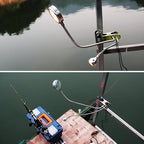 Raft Fishing Lights Night Fishing LED Lure Lights Pull Bait Lights, Pole Light, Fish Lure Light, Lure Fish Lighting Integrated Lamp